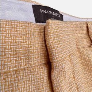 Banana Republic Sloan yellow pant